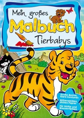 Produktbild von Malbuch Tiere & Tierbabys