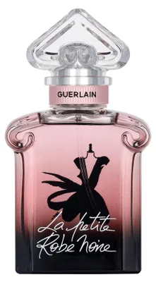 Produktbild von Guerlain La Petite Robe Noire, Frauen, 30 ml, Nicht nachfüllbare Flasche, Jasmin, Orangenblüte, Rose, Apfel, Schwarze Johannisbeere, Kirsche (Frucht), Bernstein, Weißer Moschus