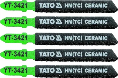 Produktbild von YATO Stichsägeblätter YT-3421 1.2mm 75mm 8mm Bimetall