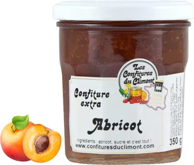 Obrázok produktu pre Les Confitures du Climont marhuľový džem 350g - remeselná kvalita