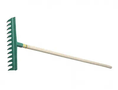 Obrázok produktu pre Nohel Záhradné hrable 13 hrotov plastové s násadou 150 cm