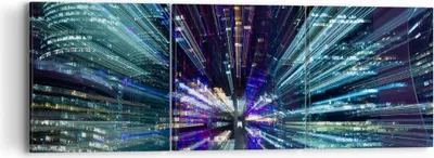 Produktbild von Bild auf Leinwand - Leinwandbild - Abstraktion modern - 90x30cm - Wand Bild - Wanddeko - Wandbilder - Leinwanddruck - Bilder - Kunstdruck - Wanddekoration - Leinwand bilder - Wandkunst - CA90x30-4044