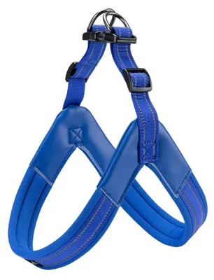 Produktbild von Hundegeschirr Reflektierend Step-in Nylon Brustgurt Blau L