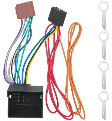 ISO-Autoradio-Adapter für Audi, Seat, Skoda, VW
