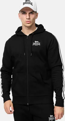 Immagine prodotto di Giacca da uomo con cappuccio e zip regular fit BALNAKEIL Nero/Bianco XXL Lonsdale
