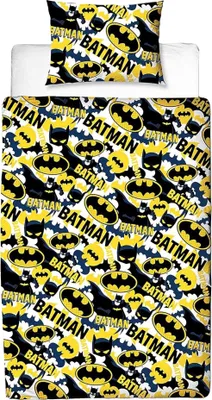 Produktbild von Batman - Tarnmuster Bettwäsche, wendbar TC135 (Einzelbett) (Bunt)