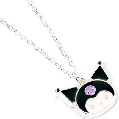 Produktbild von Hello Kitty Halskette mit Kuromi Anhänger