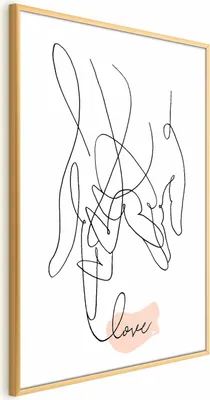 Produktbild von Posterpapier Poster - Tangled Feelings 60x90 cm Menschen m-A-0928-ao-a