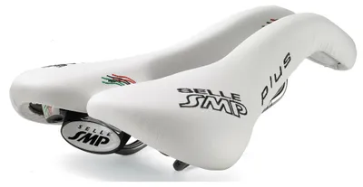 Obrázok produktu pre Unisex sedlo na bicykel Selle SMP Plus , biele