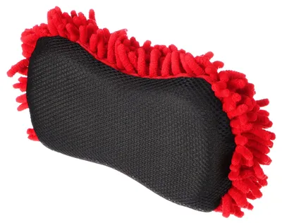Immagine prodotto di Spugna per lavaggio auto CAR DETAILING WASH 1, 24 x 12,5 x 6 cm, nero-rosso