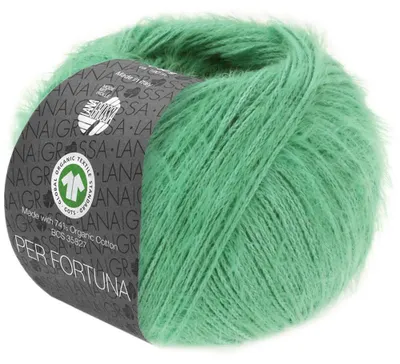 Produktbild von Lana Grossa - Per Fortuna GOTS 0042 helles smaragd