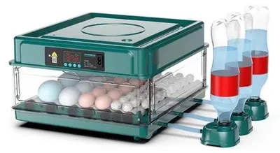 Produktbild von Eierbrutmaschine - Automatischer Brüter - 36 Eier - Automatische Wendung - Wasserbefeuchtung - Temperaturkontrolle - Für Geflügel