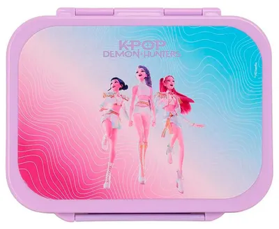 Produktbild von Safta K-pop Demon Hunters Brotdose Rosa  Kinder Rosa One Size