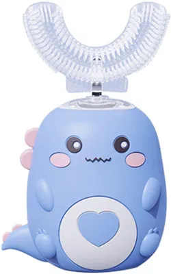 Obrázek produktu pro Elektrický zubní kartáček s ultrazvukovou technologií, 3 režimy čištění, dobíjecí, modrý