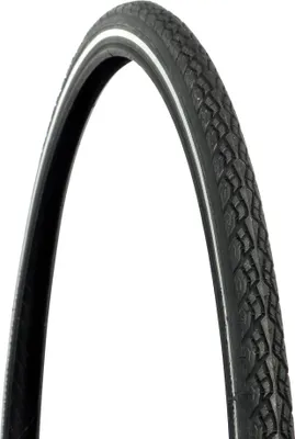 Produktbild von Dresco Reifen Metro Elite 28 x 1 5/8 x 1 3/8 (37-622) Reflektierend Schwarz