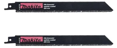 Image de Lot de 2 lames de scie sabre MAKITA P-47173 pour fonte, brique,fibre de verre