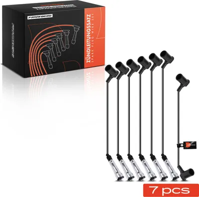 Immagine prodotto di Frankberg 7x set di cavi di accensione per Mercedes-Benz Classe G W460 Classe S W126 R107