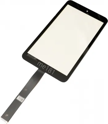 Produktbild von Touchscreen Ersatz Front Display Glas für Asus Memo Pad 8 ME181 ME181C Scheibe schwarz Selbstklebend