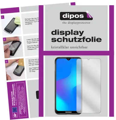 Produktbild von 2x Schutzfolie für Doogee Y8 klar Displayschutzfolie Folie Display Schutz dipos