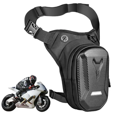 Produktbild von Beintasche Motorrad Wasserdicht Verstellbar für Herren Damen Sport Laufen Radfahren EVA