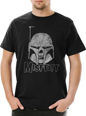 Produktbild von Urban Backwoods Misfett, Herren T-Shirt, Farbe: Schwarz, Größe: XS
