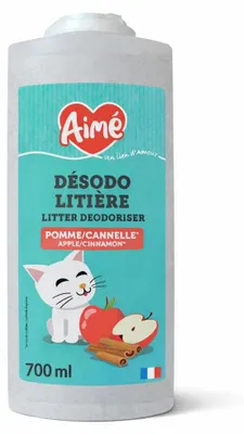 Produktbild von Aimé | Geruchsneutralisierer Katzenstreu 700 ml | Geruchsabsorbierendes Granulat