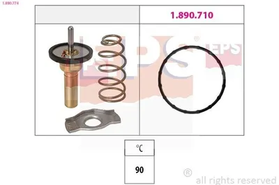 Produktbild von EPS Thermostat Kühlmittel 90°C für SMART FORTWO Coupe (451) FORTWO Cabrio (451)