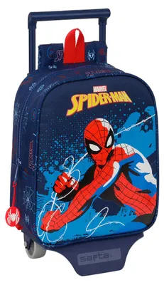 Zdjęcie produktu dla Safta Spider-Man Neonowy trolejbus Niebieski Niebieski Rozmiar uniwersalny