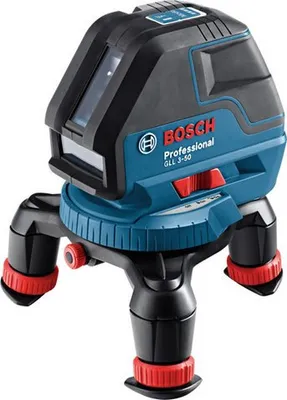 Produktbild von Bosch GLL 3-50P, 83 x 146 x 117 mm, IP54, LR6 (AA), -10 - 40 °C