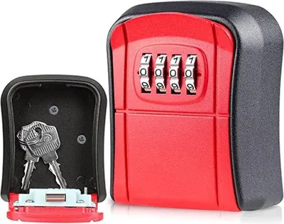 Produktbild von Famanu Schlüsselbox - Hochsicherheitsschloss mit 4-stelligem Passwort