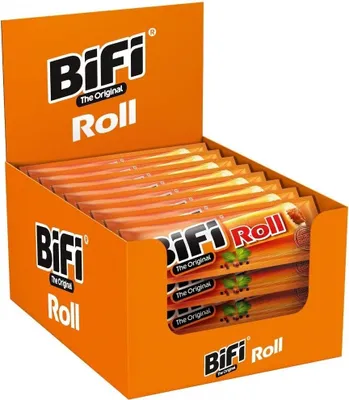 Produktbild von BiFi Original Roll 24 x 45g Salami im Teigmantel Wurstsnack