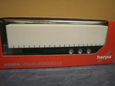 Immagine prodotto di Herpa 1/87 076302-002 Rimorchio Krone-GaPl con scudo a U - NUOVO