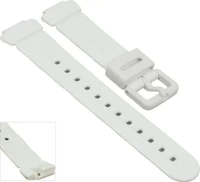 Produktbild von Baby-G Armband | für Damenuhr Casio BG-169 Resin weiß