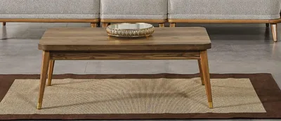Produktbild von Couchtisch Tisch Beistellitsch Kaffeetisch Couchtische Luxus Holz Design Tische