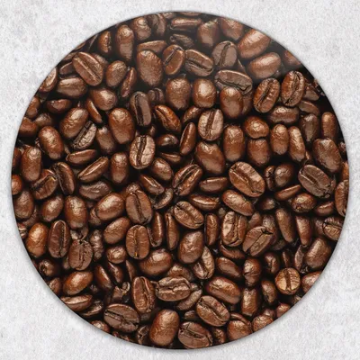 Produktbild von Glas-Herdabdeckplatten Glaskeramikkochfeld-Abdeckung Spritzschutz Glas Runden Schneidebrett fi40 cm - Kaffeebohnen Kaffee