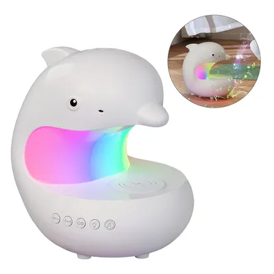 Produktbild von LED Musik Nachtlicht – Niedliches Nachtlicht mit 7 Farbmodi, Timer, dimmbar, USB wiederaufladbar für Kinderzimmer