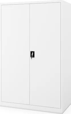 Immagine prodotto di Armadio da ufficio in metallo JAN II D600 1150 x 1850 x 600 mm bianco
