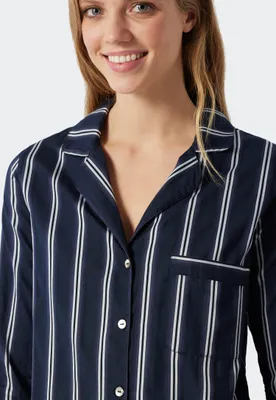 Produktbild von Schiesser Damen Pyjama lang ST lila 046