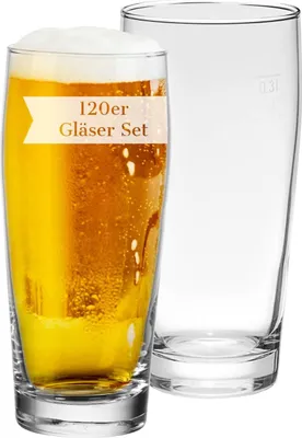 Produktbild von Van Well Willi Becher 0,3 l geeicht 120er Set