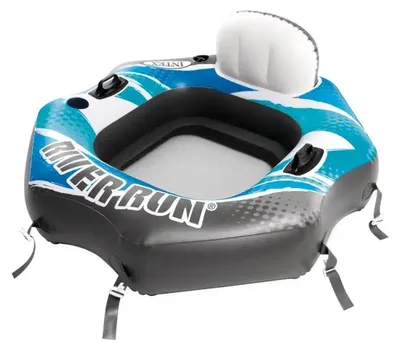 Zdjęcie produktu dla INTEX 58854EU - Pływający pierścień - River Run Connect (130x126cm) Pływający leżak basenowy