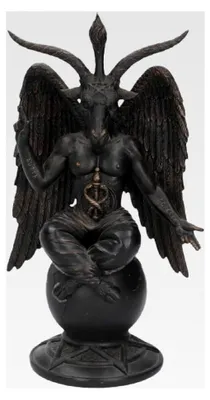 Produktbild von Baphomet Statue im antiken Stil