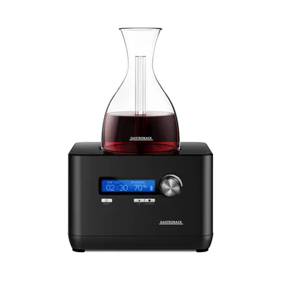 Produktbild von Gastroback Home Sommelier, 0,75 l, Schwarz, 200 mm, 239 mm, 365 mm, 3,4 kg