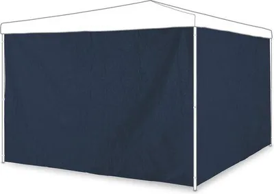 Immagine prodotto di Set di 2 pareti laterali Partytent - tensostrutture da 3 x 2 m - impermeabile blu scuro