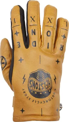 Image de Gants de moto Helstons Kustom Winter, or, 12