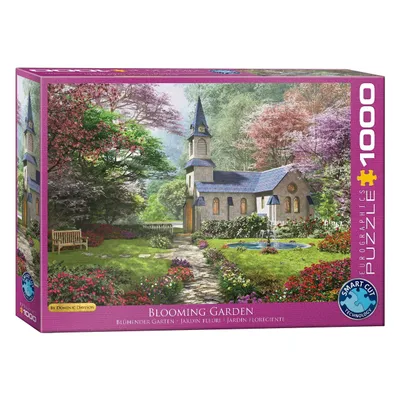 Image de Eurographics Puzzle Jardin en fleurs par Dominic Davison, 1000 pièces, 68 x 48 cm, 6000-0964