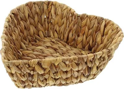 Produktbild von Famanu Schale Herzform Wasserhyazinthe - 30 x 30 x 10 cm