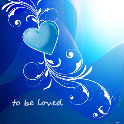 Produktbild von Herzen Kunstdruck Bild - To Be Loved (40 x 40 cm)