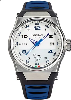 Produktbild von 0557A08S-00WHBLSB Italy Herrenuhr Mare Ref: 0557A08S Locman