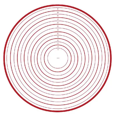 Produktbild von Weis Backmatte Silikon rund Ø 32 cm