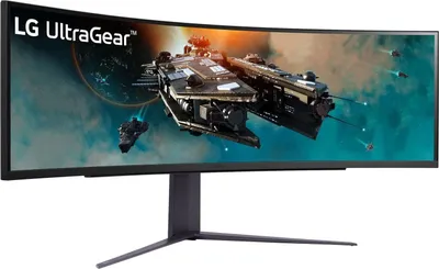 Produktbild von LG UltraGear 49GR85DC-B - LED-Monitor - Gaming - gebogen - 124 cm (49″) - 5120 x 1440 Dual Quad HD @ 240 Hz - VA - 450 cd/m² - 2500:1 - DisplayHDR 1000 - 1 ms - 2xHDMI, DisplayPort